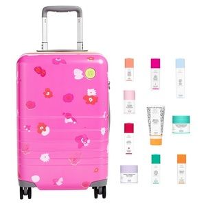 Suitcase only! Never been used brand new Drunk Elephant x Monos collab carry on